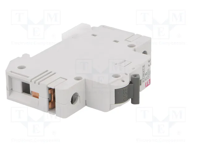 ETI POLAM Interruptor magnetotérmico ETIMAT 6 1P C6 6A 6kA ETI POLAM Interruptor magnetotérmico ETIMAT 6 1P C6 6A 6kA