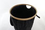 DKD Home Decor Cesta Ropa Roble Negro