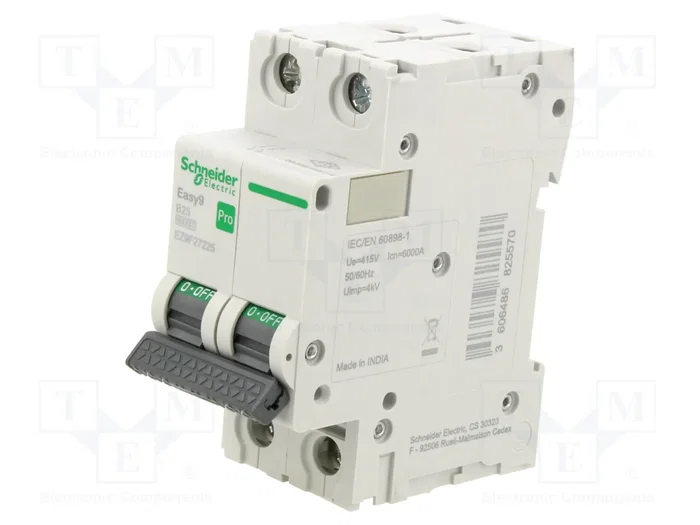 SCHNEIDER ELECTRIC Easy9 Pro Interruptor magnetotérmico 25A 2P 6kA