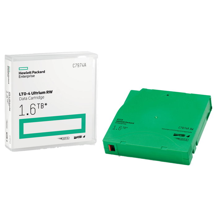 Hewlett Packard Enterprise LTO4 Ultrium 1.6TB Read/Write Data Cartridge Hewlett Packard Enterprise LTO4 Ultrium 1.6TB Read/Write Data Cartridge