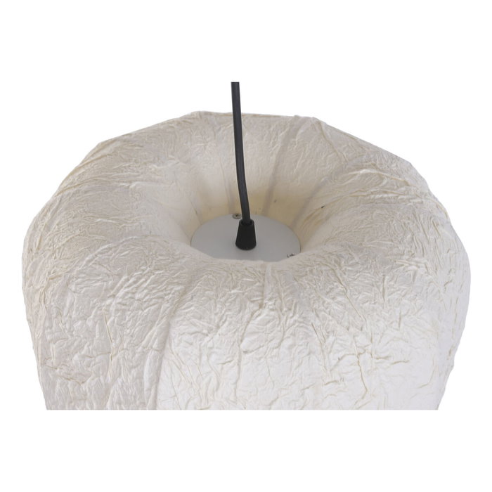 DKD Home Decor Lámpara de Techo de Papel y Acero 35,5x35,5x29,5 cm DKD Home Decor Lámpara de Techo de Papel y Acero 35,5x35,5x29,5 cm
