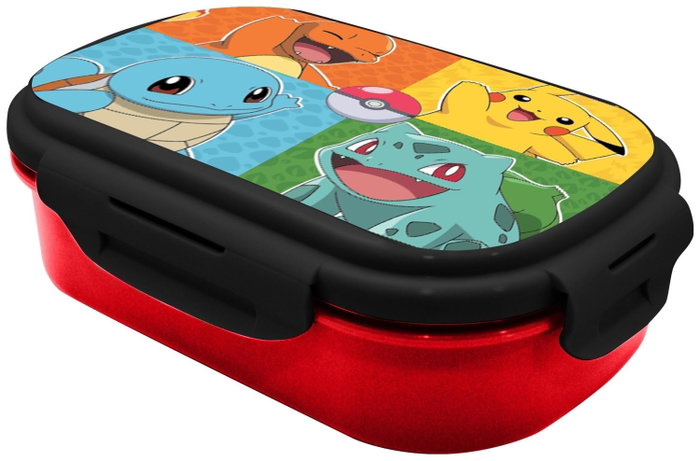 KIDS LICENSING Sandwichera con cubierto Pokemon