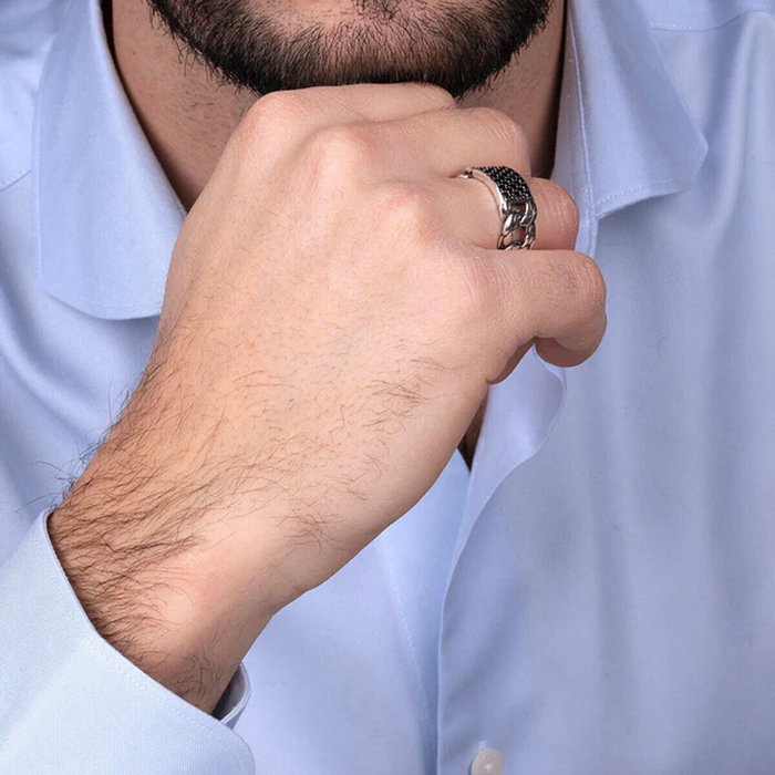 Anillo Hombre Albert M. WSOX00168.BS-26 Plateado