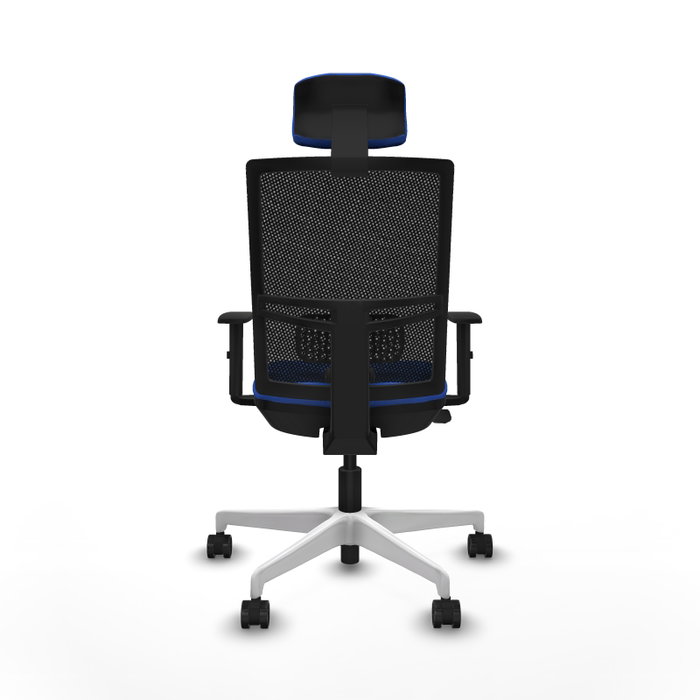 PIQUERAS Y CRESPO Silla de oficina Yunquera con mecanismo Sincro/Traslack Azul y Negro PIQUERAS Y CRESPO Silla de oficina Yunquera con mecanismo Sincro/Traslack Azul y Negro