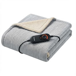 Beurer HD 81 Almohadilla Térmica Eléctrica, Color Gris Claro