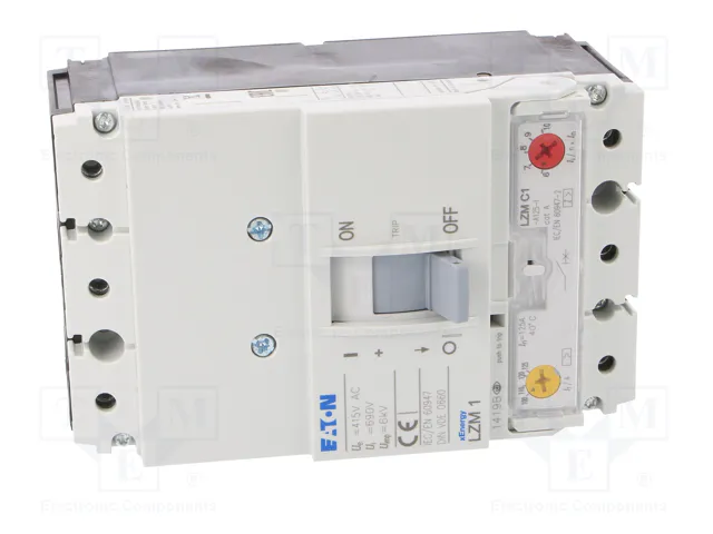 EATON ELECTRIC LZM1 Interruptor de potencia de 3 polos 125A