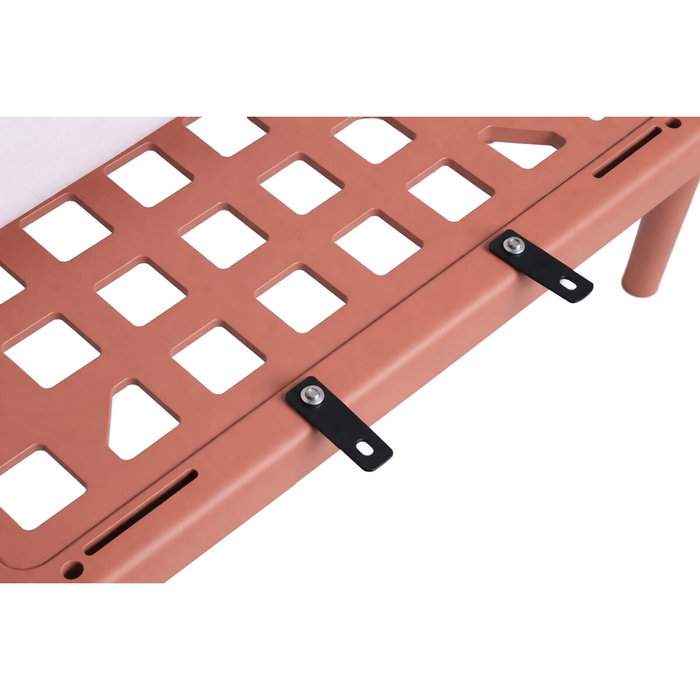DKD Home Decor Set de Sofá de 4 Piezas Terracota Repelente al Agua