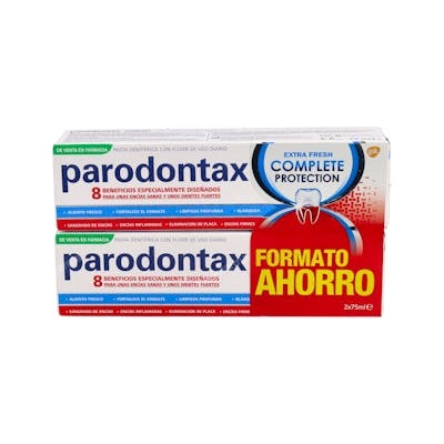 Parodontax Complete Protection Extra Fresh Pasta de Dientes 2x75 Ml Parodontax Complete Protection Extra Fresh Pasta de Dientes 2x75 Ml