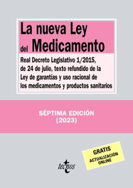 La nueva Ley del Medicamento, Editorial Tecnos - Editorial Tecnos