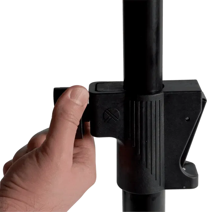 Quiklok Soporte Trípode Altavoz con Amortiguación de Aire (98 - 152 Cm) - Negro