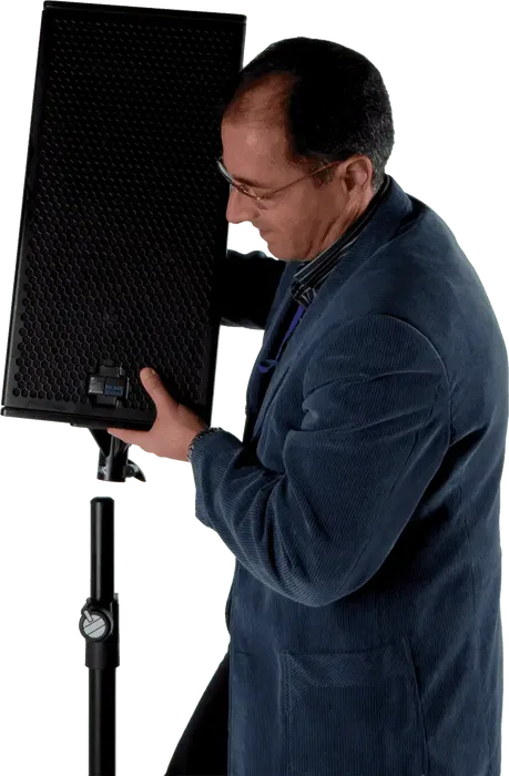 Quiklok Soporte Trípode Altavoz con Amortiguación de Aire (98 - 152 Cm) - Negro