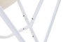 DKD Home Decor Otric Sillón Boho Blanco 74 x 65 x 90 cm