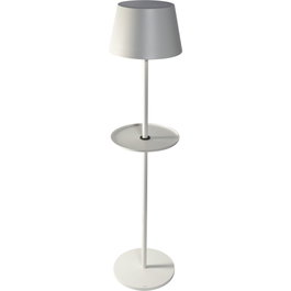 Sompex GARCON Lámpara de pie recargable en Blanco