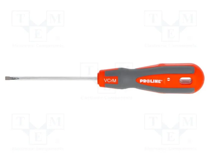 PROLINE Destornillador plano SL 6 SOFT-TOUCH 100mm PROLINE Destornillador plano SL 6 SOFT-TOUCH 100mm