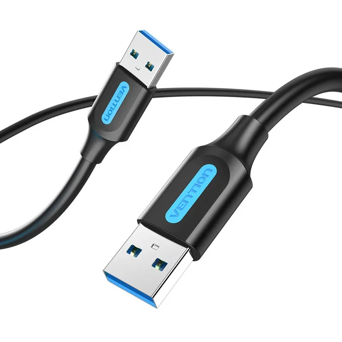 Vention CONBF Cable USB 3.2 Gen 1 (USB 3.0) USB-A Macho a USB-A Macho 1 Metro Negro