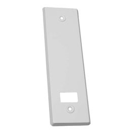 Edm Embellecedor para recogedor persiana Pr06, Aluminio Blanco, 65 x 6 x 223 mm