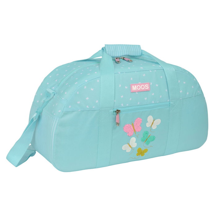 Bolsa de Deporte Moos Butterflies Azul claro 50 x 26 x 20 cm Bolsa de Deporte Moos Butterflies Azul claro 50 x 26 x 20 cm