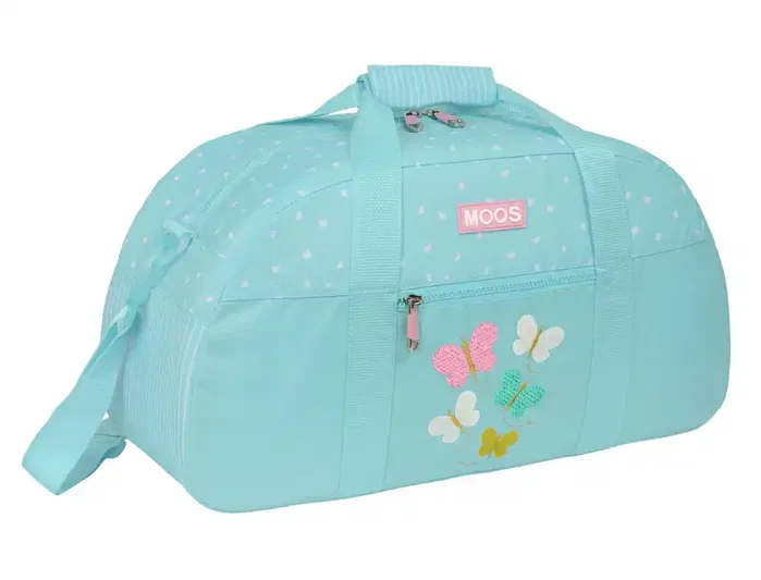 Safta Bolsa de Deporte Reciclado Moos Butterflies 50x26x20cm