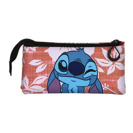 Karactermania Lilo y Stitch Portatodo Triple Fan 2.0 Estuche Escolar 11x23x7cm