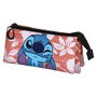 Karactermania Lilo y Stitch Portatodo Triple Fan 2.0 Estuche Escolar 11x23x7cm