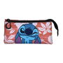 Karactermania Lilo y Stitch Portatodo Triple Fan 2.0 Estuche Escolar 11x23x7cm