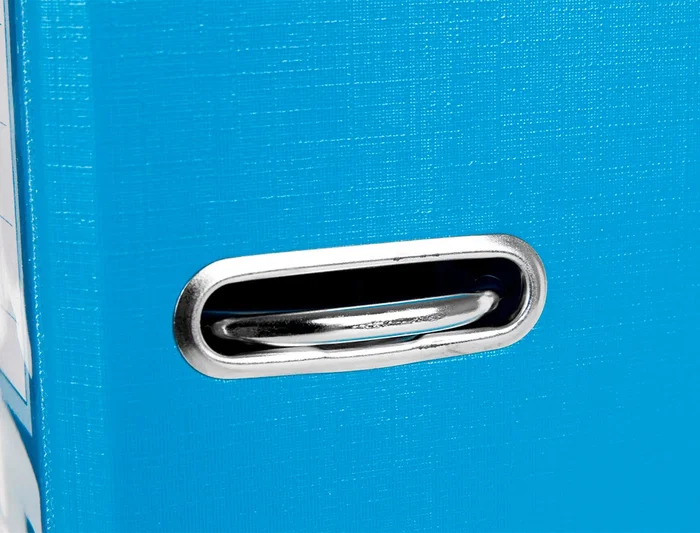 Liderpapel Archivador de Folio con 2 Anillas y Mecanismo de Palanca de 52mm, Celeste