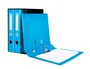 Liderpapel Archivador de Folio con 2 Anillas y Mecanismo de Palanca de 52mm, Celeste
