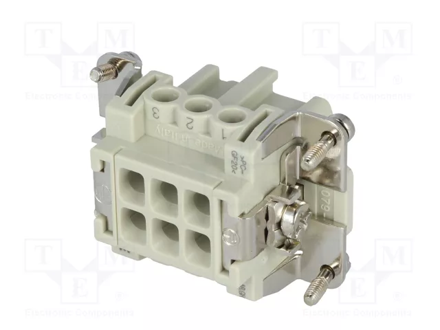 ILME Conector HDC CNE hembra 6 pines ILME Conector HDC CNE hembra 6 pines
