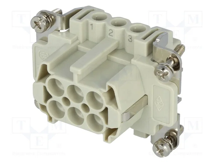 ILME Conector HDC CNE hembra 6 pines ILME Conector HDC CNE hembra 6 pines