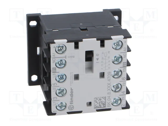 FINDER Contactor 4-polar 9A 24VAC 6K