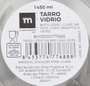 La Mediterranea Tarro de Vidrio con Tapa de Acero y Asa 1450ml