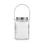 La Mediterranea Tarro de Vidrio con Tapa de Acero y Asa 1450ml