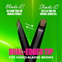 Nyx Professional Make Up BLADE & SHADE NANO Lápiz de cejas #06-Rich Auburn