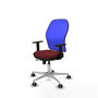 PIQUERAS Y CRESPO Silla de oficina Jorquera Granate y Azul