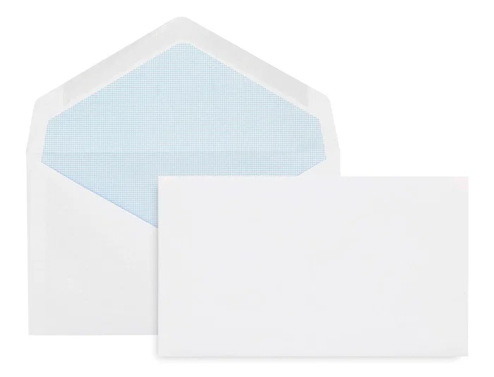 Liderpapel Sobre Blanco 95x162 mm Engomado Paquete 25 Unidades