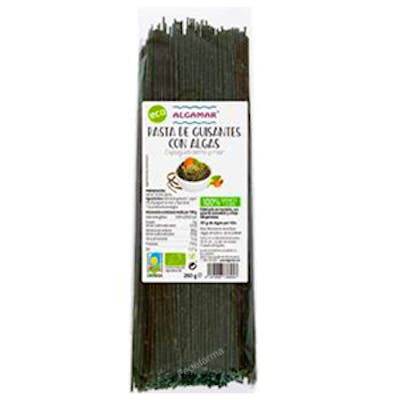 ALGAMAR Espagueti de Guisantes y Algas Bio 250gr ALGAMAR Espagueti de Guisantes y Algas Bio 250gr