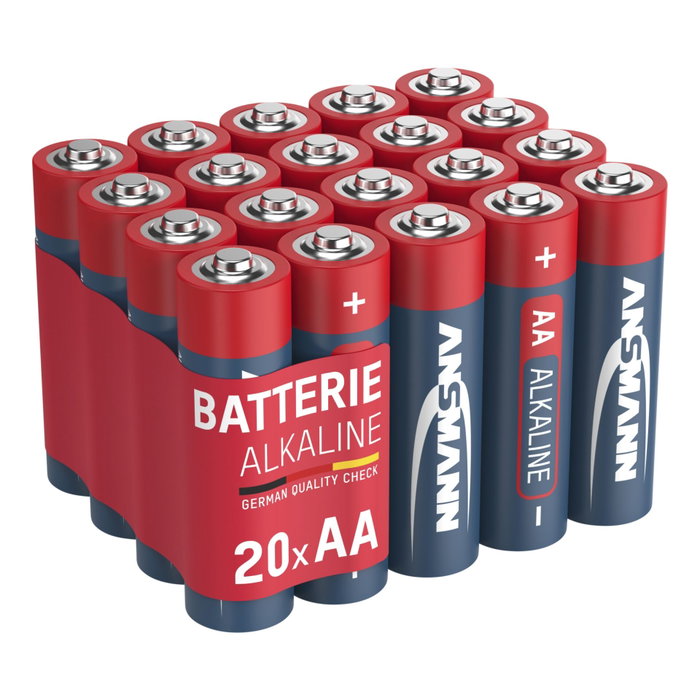 Ansmann Pilas Alcalinas Mignon AA LR 6 red-line Box de 20 unidades