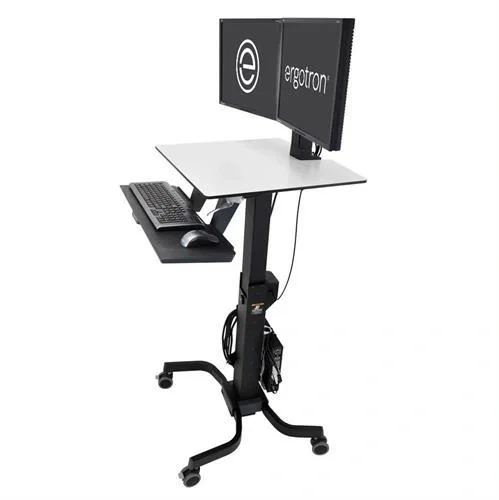Ergotron WorkFit-C Dual Sit-Stand Negro, Gris Ergotron WorkFit-C Dual Sit-Stand Negro, Gris