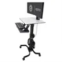 Ergotron WorkFit-C Dual Sit-Stand Negro, Gris