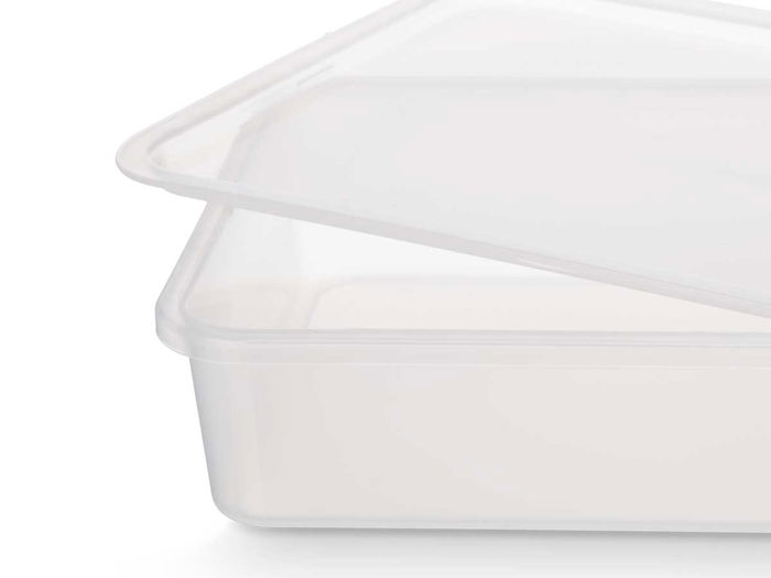 Leknes Fiambrera 24 x 16 x 5.1 cm Transparente (Set de 24)