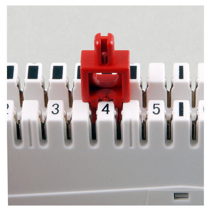 EFB Elektronik 46154.1 Trennstecker 1DA rojo EFB Elektronik 46154.1 Trennstecker 1DA rojo