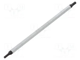 RECA Punta de destornillador doble cara Allen HEX 3mm y HEX 4mm