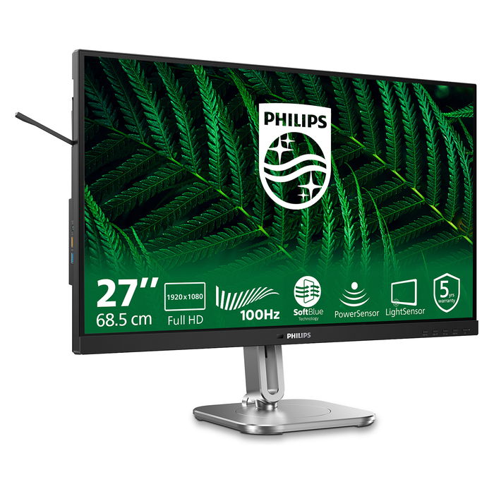 Philips 27B2G5200 Monitor 27" Full HD IPS 100Hz HDMI DP USB Antracita