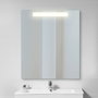 Emuca Espejo de baño Pegasus con iluminación LED frontal 600x700mm