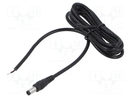 POS Cable de alimentación CC de 1,5m con conector DC 5,5/2,1