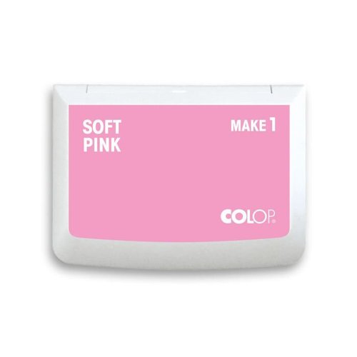 Colop Tampón Make 1 Rosa Suave 90x50 mm Colop Tampón Make 1 Rosa Suave 90x50 mm