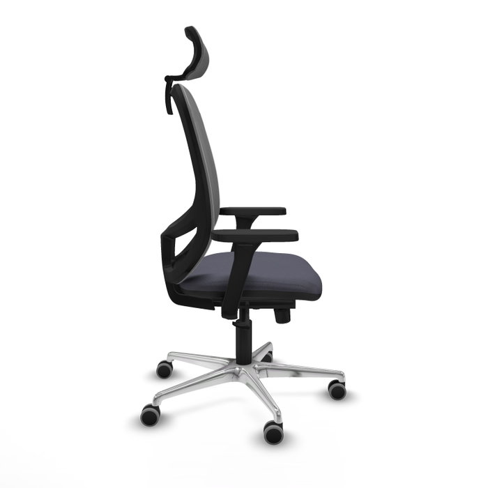 PIQUERAS Y CRESPO Silla de Oficina Cilanco con Mecanismo Sincro Gris