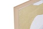 DKD Home Decor Cuadro Lienzo Abstracto 2 Surtido Blanco y Dorado