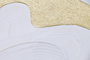 DKD Home Decor Cuadro Lienzo Abstracto 2 Surtido Blanco y Dorado