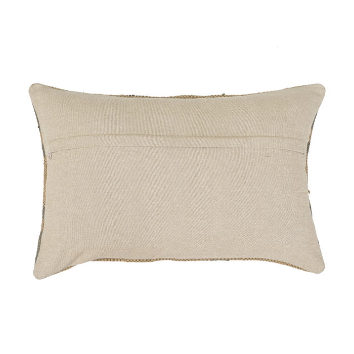 DKD Home Decor Cojín Lana y Yute Kilim 40x60 cm (Pack de 2)